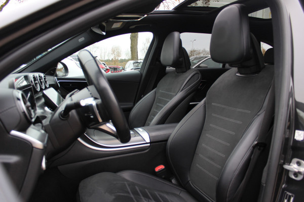 Mercedes-Benz C-Klasse Estate 300 e 4MATIC AMG Line / Panoramadak / 360Camera / Burmester / Sfeerverlichting / 18'' / CarPlay / Stoelverwarming / DAB / Cruise Control