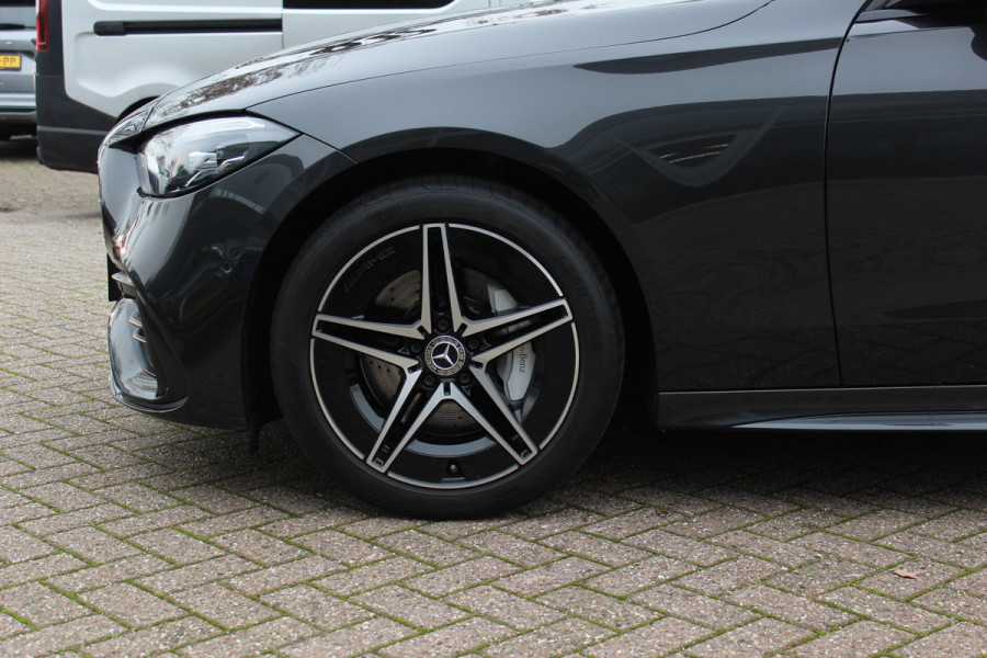 Mercedes-Benz C-Klasse Estate 300 e 4MATIC AMG Line / Panoramadak / 360Camera / Burmester / Sfeerverlichting / 18'' / CarPlay / Stoelverwarming / DAB / Cruise Control