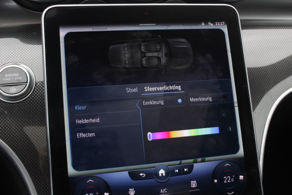Mercedes-Benz C-Klasse Estate 300 e 4MATIC AMG Line / Panoramadak / 360Camera / Burmester / Sfeerverlichting / 18'' / CarPlay / Stoelverwarming / DAB / Cruise Control