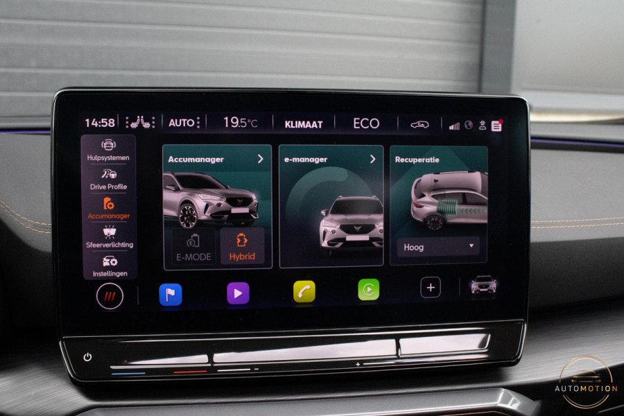 CUPRA Formentor 1.4 e-Hybrid VZ Performance Camera Memory ACC 20 inch