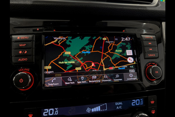 Nissan QASHQAI 1.3 DIG-T N-Tec |360camera|Stoel&stuurverwarming|Panorama|11/2020