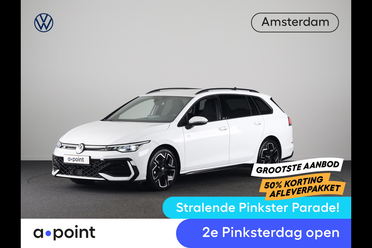 Volkswagen Golf variant R-Line-Edition 1.5 eTSI 116 pk Automaat (DSG) | Verlengde garantie | Navigatie | Parkeersensoren | Rondomzicht camera | Stoelverwarming | Matrix LED koplampen | R-Line |