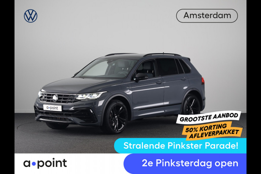 Volkswagen Tiguan 1.4 TSI eHybrid R-Line Business 245PK PHEV | Navigatie | Trekhaak | Parkeercamera | Adaptief onderstel | Black Style |