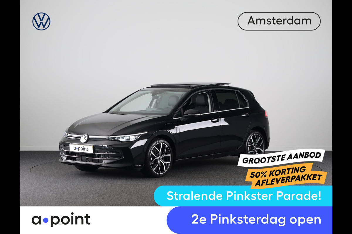 Volkswagen Golf 1.5 eHybrid Style Edition 204PK | Panoramadak | Wegklapbare trekhaak | Sportonderstel | Led matrix | Stoelverwarming | 18 Inch