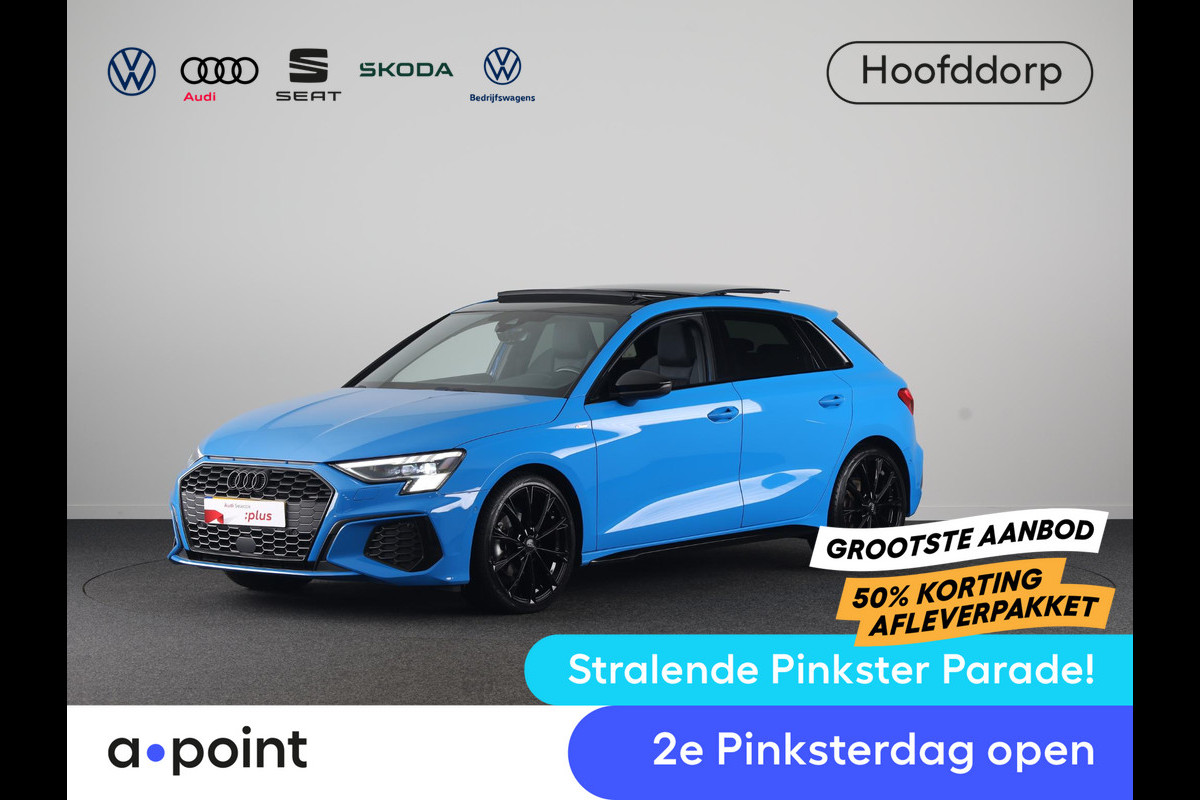 Audi A3 Sportback 35 TFSI S edition 150pk | Panoramadak | Stoelverwarming | Matrix led verlichting | Leder -/ Alcantara bekleding | Verlengde garantie