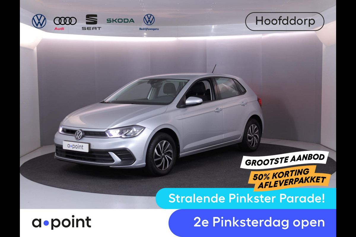 Volkswagen Polo 1.0 TSI Life 95pk 5bak| Parksensors| 15'LM-velgen| airco