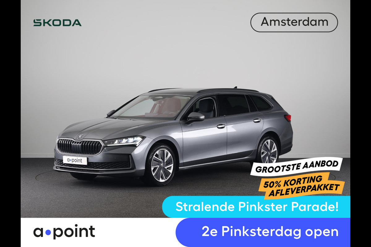 Škoda Superb Combi Business Edition 1.5 MHEV 150pk DSG-7 | Navigatie | Parkeercamera | Verwarmbare voorstoelen en achterbank | 18 inch Lichtmetalen velgen | Verlengde garantie
