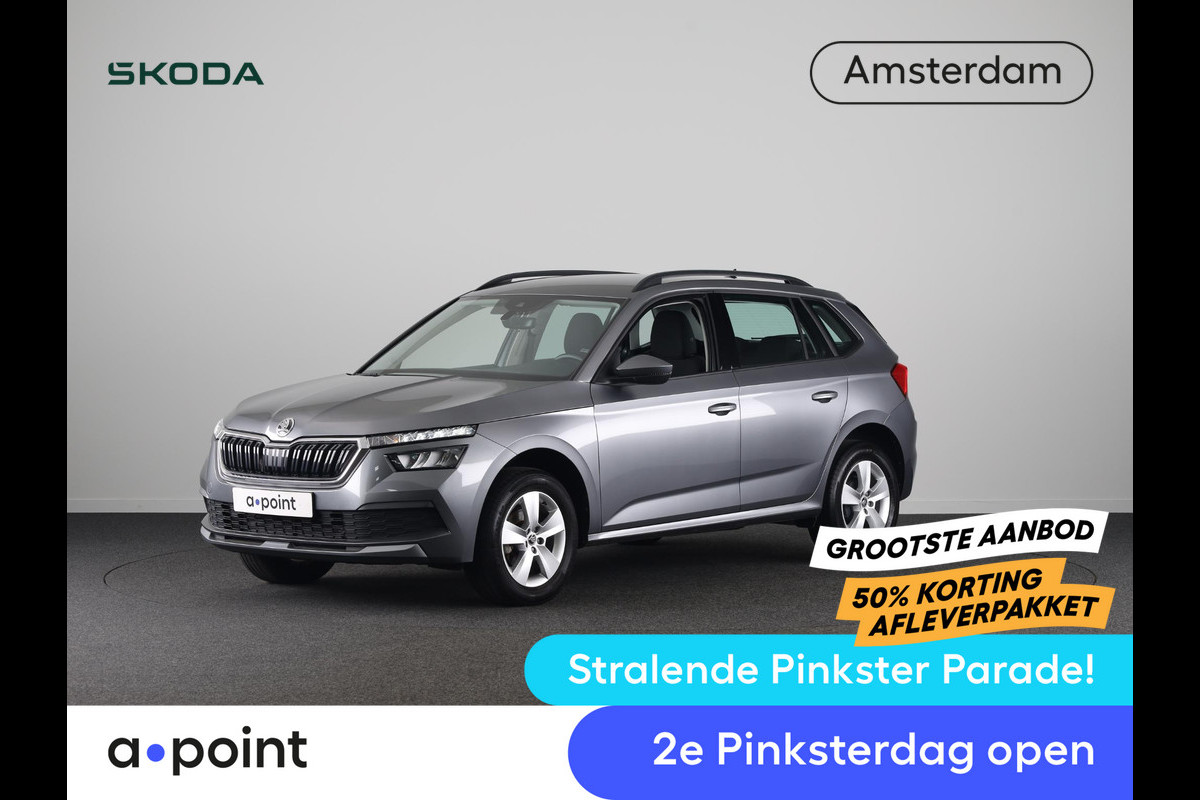 Škoda Kamiq 1.0 TSI Ambition 110 pk Automaat (DSG) | Verlengde garantie || Navigatie via App | Cruise control | LED koplampen | Apple Carplay/Android Auto |