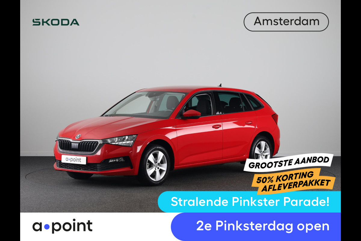 Škoda SCALA 1.0 TSI Ambition 110 PK | Navigatie via app | Parkeersensoren | LM Velgen |