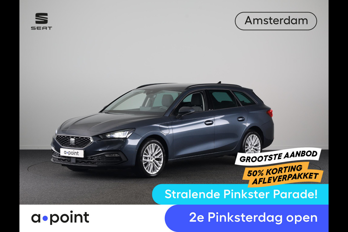 Seat Leon Sportstourer 1.5 TSI e-Hybrid Style Business Intense 204 pk Automaat | Verlengde garantie | Navigatie | Parkeersensoren (Park assist) | Achteruitrijcamera |