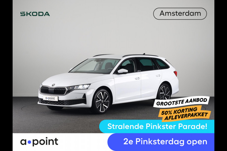 Škoda Octavia Combi 1.5 TSI Business Edition Plus 115PK | Verlengde garantie | Navigatie | 18" LM velgen | Parkeercamera |