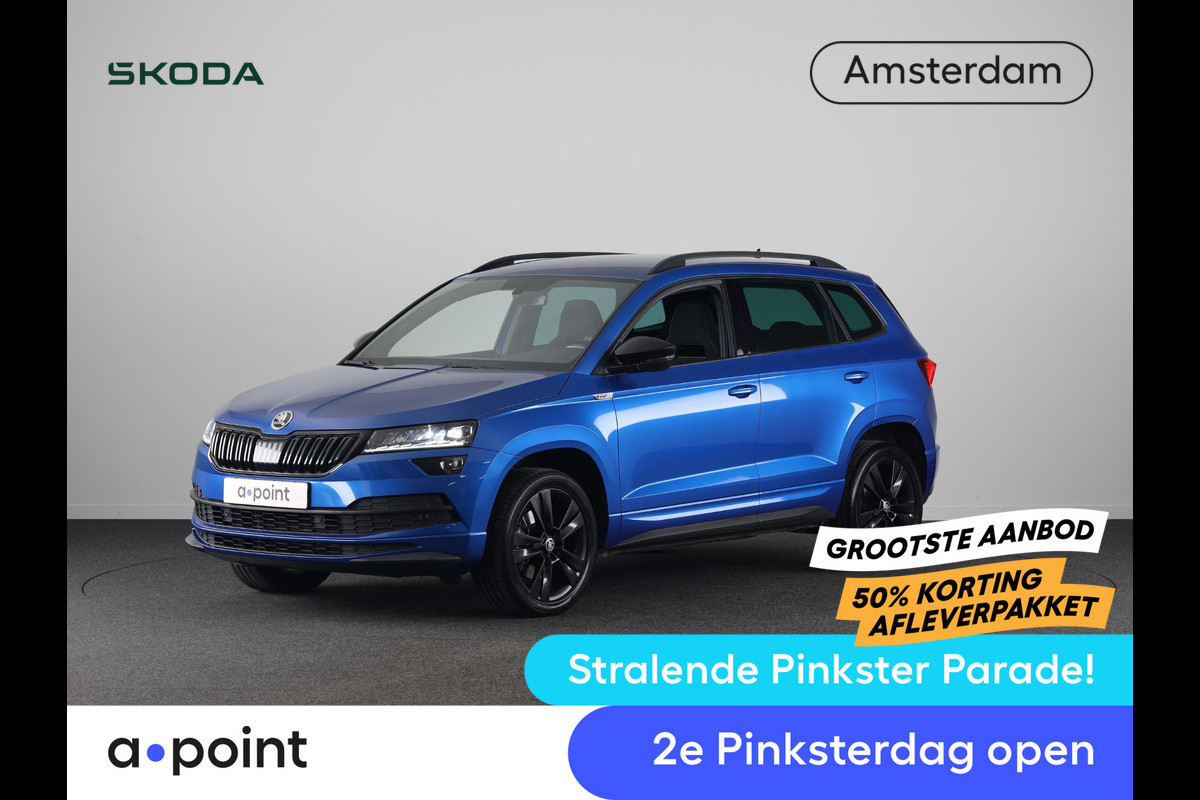 Škoda Karoq 1.5 TSI ACT Sportline Business 150pk | Wegklapbare trekhaak | Navigatie | Parkeercamera | Led koplampen