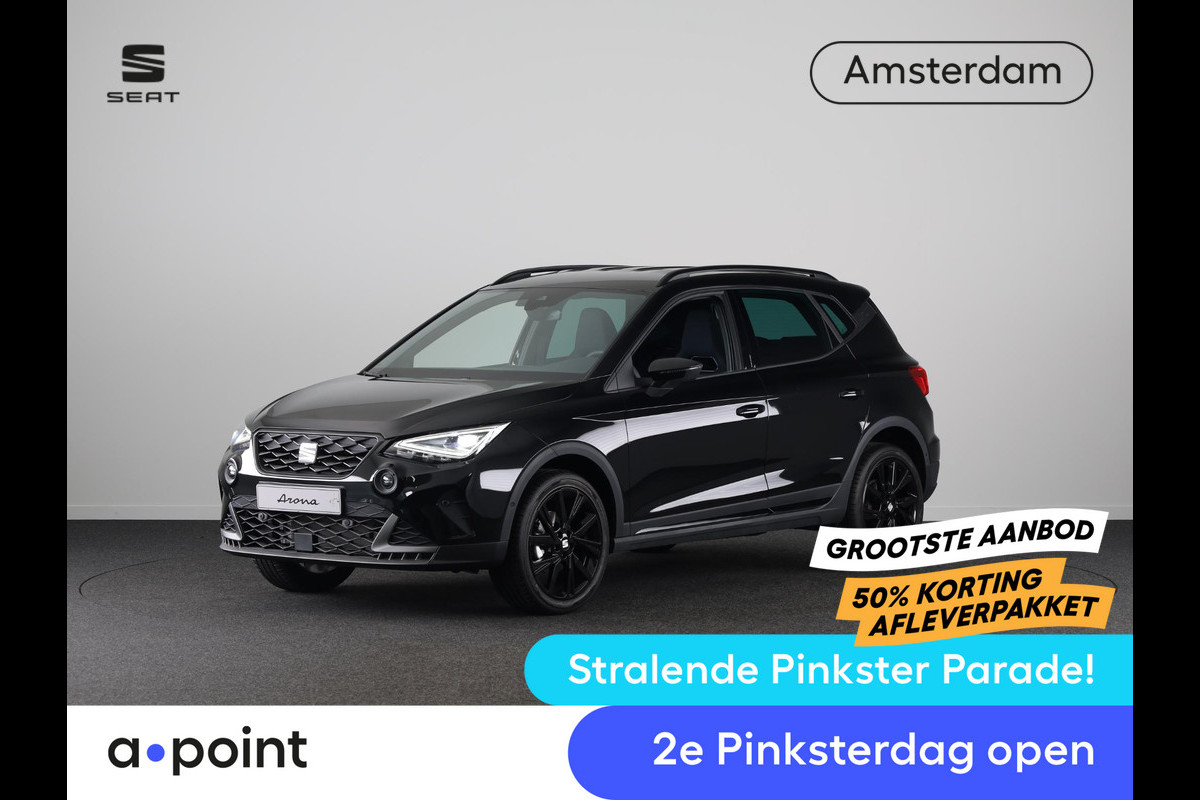 Seat Arona FR Business Connect 1.0 TSI 95 pk 5 versn. Hand | Black pack | Adaptive Cruise | Parkeercamera | |18 inch | Stoelverwarming | Carplay