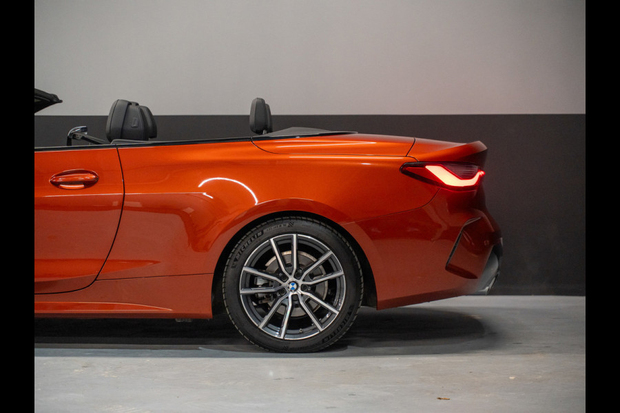 BMW 4 Serie Cabrio 420i High Executive | Sportleder | Camera | Harman | Laser | Head-up
