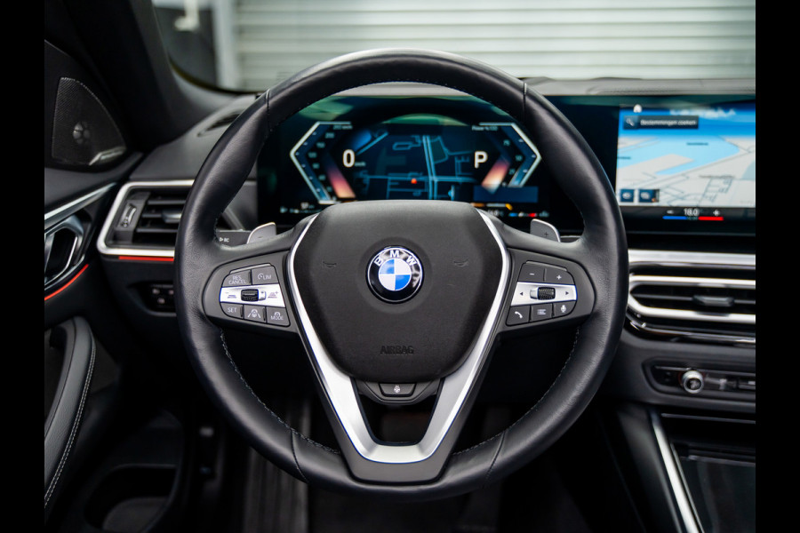 BMW 4 Serie Cabrio 420i High Executive | Sportleder | Camera | Harman | Laser | Head-up