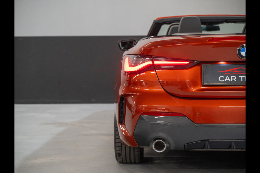 BMW 4 Serie Cabrio 420i High Executive | Sportleder | Camera | Harman | Laser | Head-up