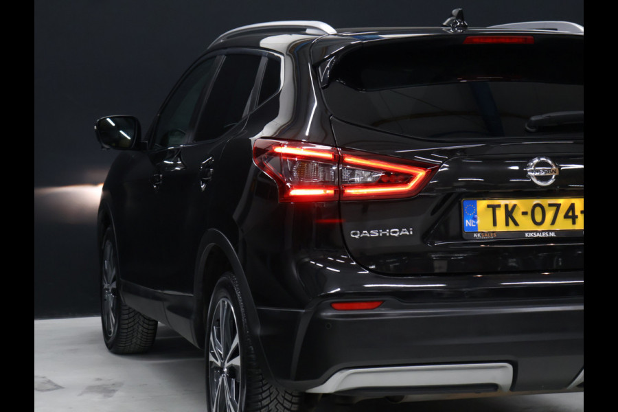 Nissan QASHQAI 1.2 Tekna [ELEKTRISCH VERSTELBARE STOELEN, 360° CAMERA, STOELVERWARMING, PDC V+A, CRUISE, LANE ASSIST, BLUETOOTH, NAVIGATIE, NIEUWSTAAT]
