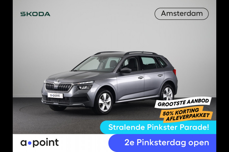 Škoda Kamiq 1.0 TSI Ambition 110 pk | Verlengde garantie | Navigatie via App | Cruise control | LED koplampen | Apple Carplay/Android Auto |