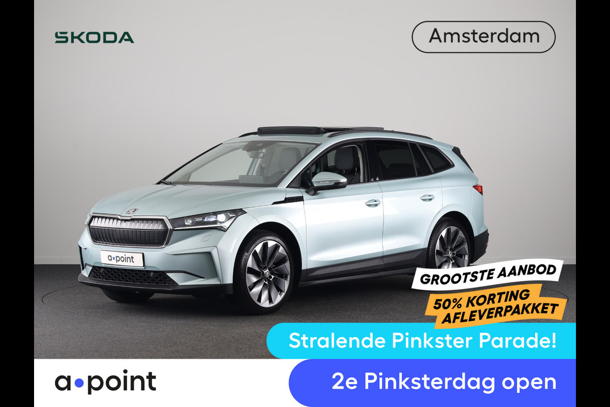 Škoda ENYAQ iV 60 180pk | SoH 94% | Panoramadak |  21'' velgen | Navigatie | Leder bekleding | Matrix led verlichting