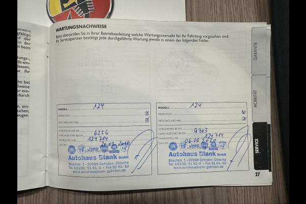 Fiat Abarth 124 Spider 1.4 MultiAir Turbo 170PK Turismo