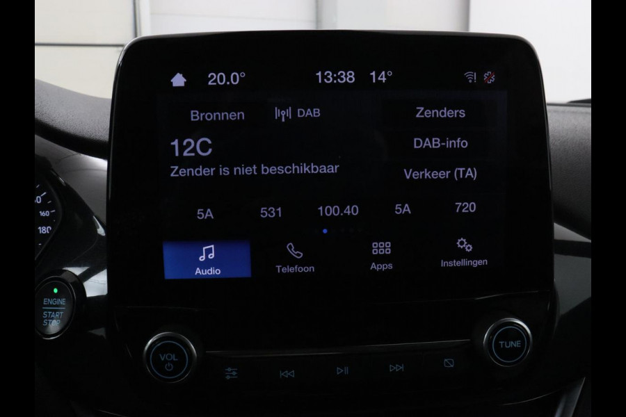 Ford Fiesta 1.0 EcoBoost ST-Line | 1e eigenaar | Panoramadak | Carplay | Climate control | Parkeerhulp | Cruise control | DAB | Bluetooth | Keyless start