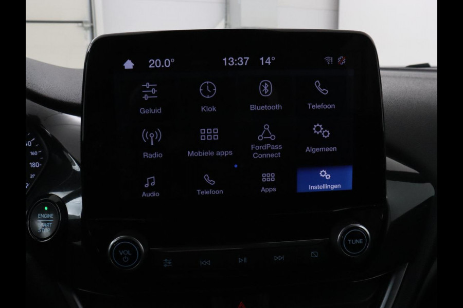 Ford Fiesta 1.0 EcoBoost ST-Line | 1e eigenaar | Panoramadak | Carplay | Climate control | Parkeerhulp | Cruise control | DAB | Bluetooth | Keyless start