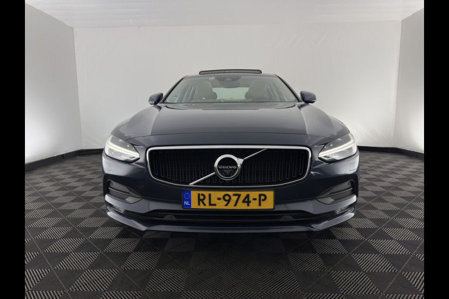 Volvo S90 2.0 D4 Momentum Aut. *PANO | LEATHER | FULL-LED | TOPVIEW | BLINDSPOT | HEATED-SPORTSEATS | DIGI-COCKPIT | NAVI-FULLMAP | ECC | HEAD-UP | ADAPTIVE-CRUISE | PDC | APP.CONNECT | 18''ALU*
