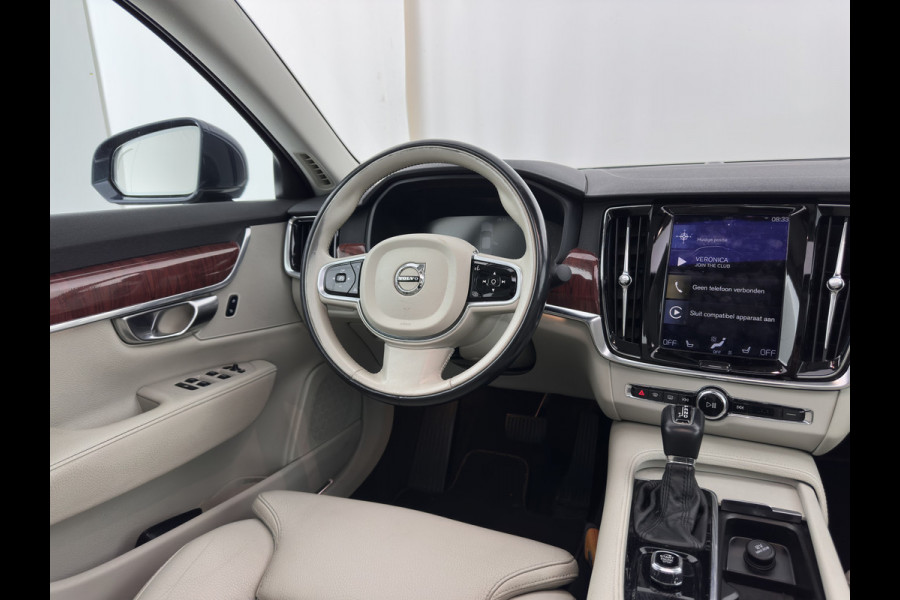 Volvo S90 2.0 D4 Momentum Aut. *PANO | LEATHER | FULL-LED | TOPVIEW | BLINDSPOT | HEATED-SPORTSEATS | DIGI-COCKPIT | NAVI-FULLMAP | ECC | HEAD-UP | ADAPTIVE-CRUISE | PDC | APP.CONNECT | 18''ALU*
