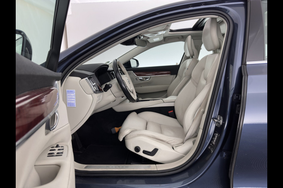 Volvo S90 2.0 D4 Momentum Aut. *PANO | LEATHER | FULL-LED | TOPVIEW | BLINDSPOT | HEATED-SPORTSEATS | DIGI-COCKPIT | NAVI-FULLMAP | ECC | HEAD-UP | ADAPTIVE-CRUISE | PDC | APP.CONNECT | 18''ALU*