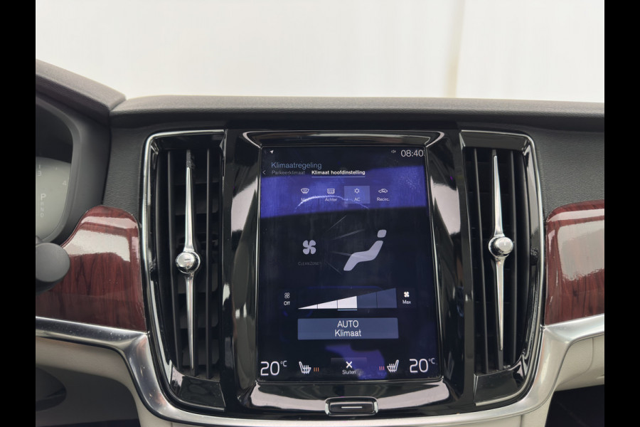 Volvo S90 2.0 D4 Momentum Aut. *PANO | LEATHER | FULL-LED | TOPVIEW | BLINDSPOT | HEATED-SPORTSEATS | DIGI-COCKPIT | NAVI-FULLMAP | ECC | HEAD-UP | ADAPTIVE-CRUISE | PDC | APP.CONNECT | 18''ALU*