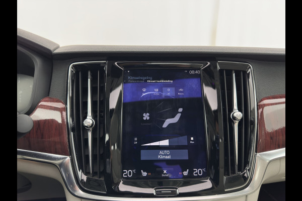 Volvo S90 2.0 D4 Momentum Aut. *PANO | LEATHER | FULL-LED | TOPVIEW | BLINDSPOT | HEATED-SPORTSEATS | DIGI-COCKPIT | NAVI-FULLMAP | ECC | HEAD-UP | ADAPTIVE-CRUISE | PDC | APP.CONNECT | 18''ALU*
