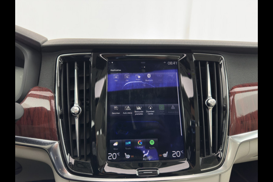 Volvo S90 2.0 D4 Momentum Aut. *PANO | LEATHER | FULL-LED | TOPVIEW | BLINDSPOT | HEATED-SPORTSEATS | DIGI-COCKPIT | NAVI-FULLMAP | ECC | HEAD-UP | ADAPTIVE-CRUISE | PDC | APP.CONNECT | 18''ALU*