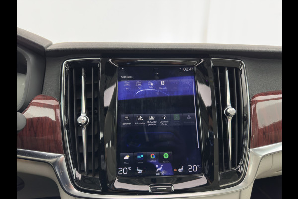 Volvo S90 2.0 D4 Momentum Aut. *PANO | LEATHER | FULL-LED | TOPVIEW | BLINDSPOT | HEATED-SPORTSEATS | DIGI-COCKPIT | NAVI-FULLMAP | ECC | HEAD-UP | ADAPTIVE-CRUISE | PDC | APP.CONNECT | 18''ALU*