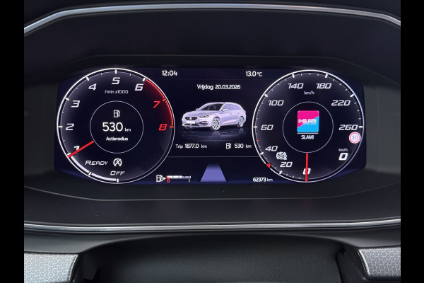 Seat Leon Sportstourer 1.5T 131pk Trekhaak Camera Adaptive-Cruise Navi Ecc Virtual Cockpit Apple Carplay/Android Auto Pdc Style Launch Edi Lmv Led DAB Keyless Isofix Front assist Regensensor Bluetooth Rijstrooksensor 1e Eigenaar Origineel Nederlandse Auto