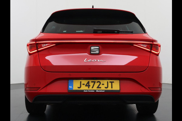 Seat Leon Sportstourer 1.5T 131pk Trekhaak Camera Adaptive-Cruise Navi Ecc Virtual Cockpit Apple Carplay/Android Auto Pdc Style Launch Edi Lmv Led DAB Keyless Isofix Front assist Regensensor Bluetooth Rijstrooksensor 1e Eigenaar Origineel Nederlandse Auto