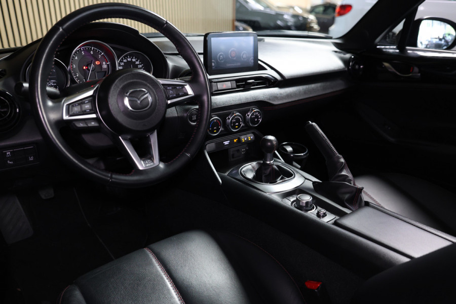 Mazda MX-5 1.5 SkyActiv-G 131 GT-M LEDER CARPLAY KEYLESS LED STOELVW 26000 km "18