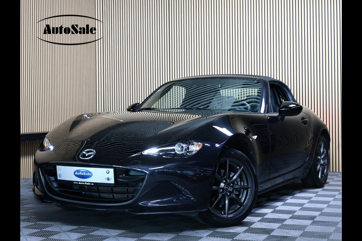 Mazda MX-5 1.5 SkyActiv-G 131 GT-M LEDER CARPLAY KEYLESS LED STOELVW 26000 km "18