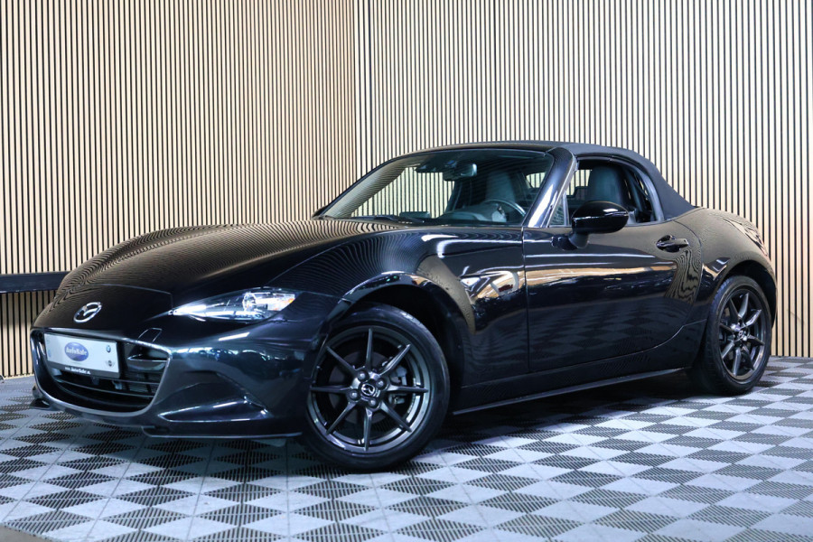 Mazda MX-5 1.5 SkyActiv-G 131 GT-M LEDER CARPLAY KEYLESS LED STOELVW 26000 km "18