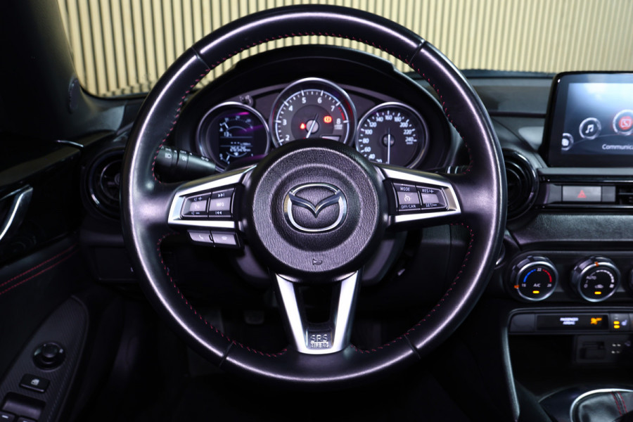 Mazda MX-5 1.5 SkyActiv-G 131 GT-M LEDER CARPLAY KEYLESS LED STOELVW 26000 km "18