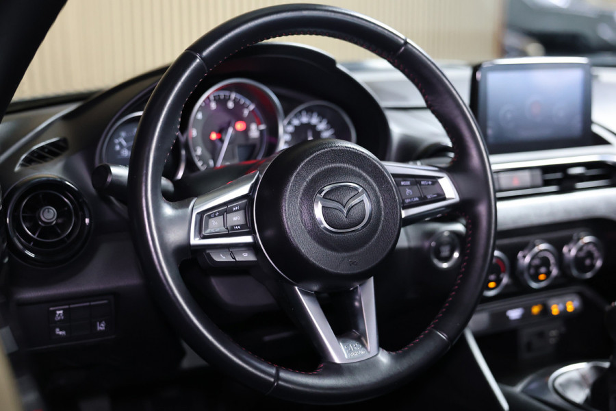 Mazda MX-5 1.5 SkyActiv-G 131 GT-M LEDER CARPLAY KEYLESS LED STOELVW 26000 km "18