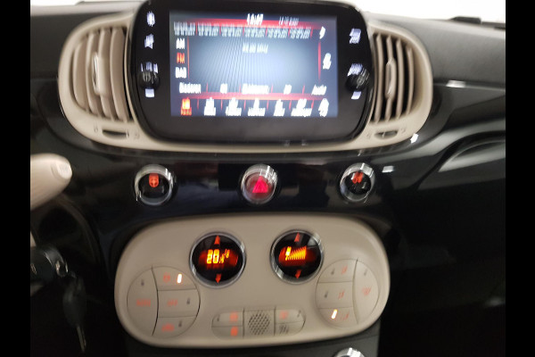 Fiat 500C 1.0 Hybrid Lounge + Navigatie Climate Control Cruise Control DAB Parkeer Sensoren Lichtmetalen velgen