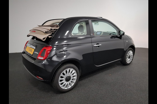 Fiat 500C 1.0 Hybrid Lounge + Navigatie Climate Control Cruise Control DAB Parkeer Sensoren Lichtmetalen velgen
