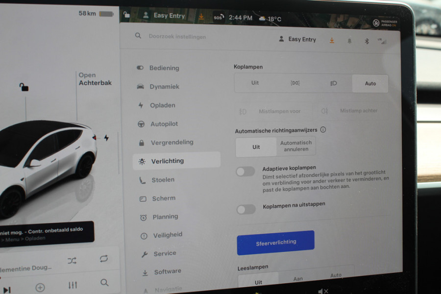 Tesla Model Y Long Range AWD 75 kWh / Autopilot / Panoramadak / Camera / 20'' / Keyless / Leder / Dodehoek / Navigatie / Stoelverwarming