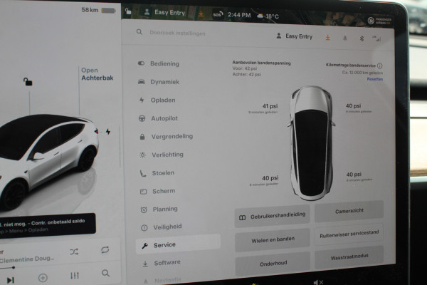 Tesla Model Y Long Range AWD 75 kWh / Autopilot / Panoramadak / Camera / 20'' / Keyless / Leder / Dodehoek / Navigatie / Stoelverwarming