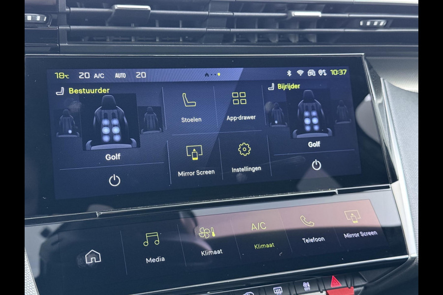 Peugeot 308 SW 1.6 Plug-in Hybrid 225 GT BOMVOL | MASSAGE STOELEN + STOELVERWARMING | MEM. SEATS | ADAP. CRUISE | APPLECARPLAY | ELEKT. STOELEN | ACHTERUITRIJCAMERA | RIJKLAAR | 12 MND BOVAG GARANTIE |
