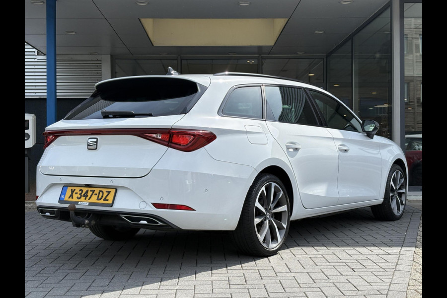 Seat Leon Sportstourer 1.4 TSI eHybrid PHEV FR 204pk | 88,4% SOH | Trekhaak | Stoel & Stuurverwarming | Adaptive Cruise | Side Assist |