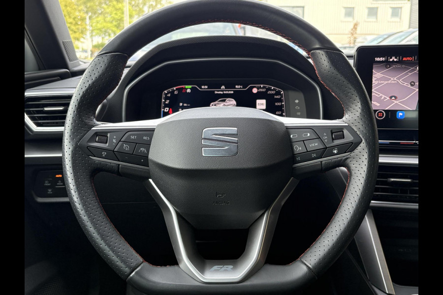 Seat Leon Sportstourer 1.4 TSI eHybrid PHEV FR 204pk | 88,4% SOH | Trekhaak | Stoel & Stuurverwarming | Adaptive Cruise | Side Assist |