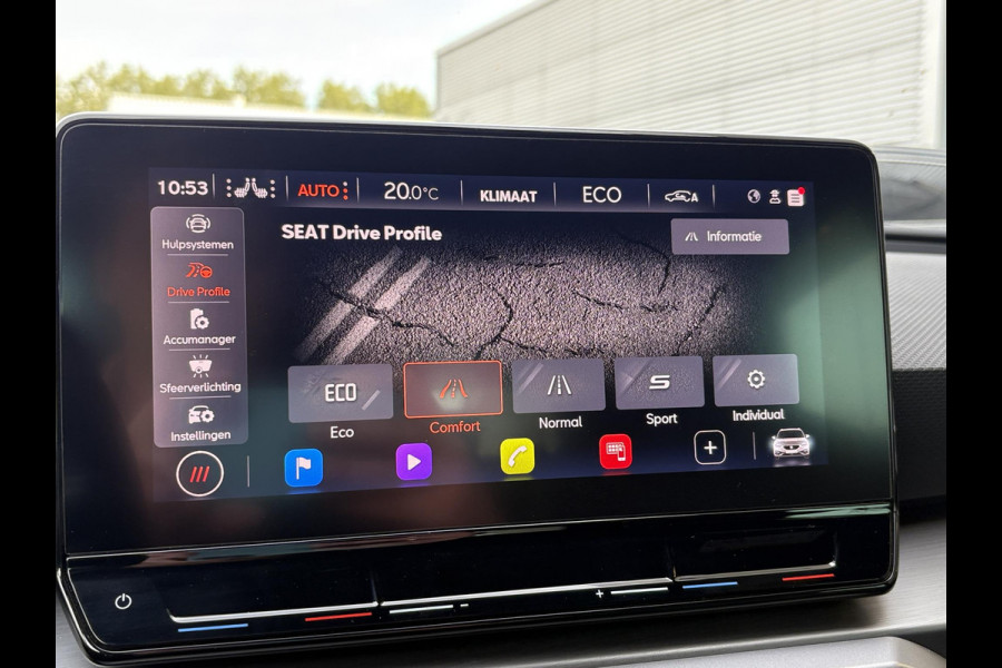 Seat Leon Sportstourer 1.4 TSI eHybrid PHEV FR 204pk | 88,4% SOH | Trekhaak | Stoel & Stuurverwarming | Adaptive Cruise | Side Assist |