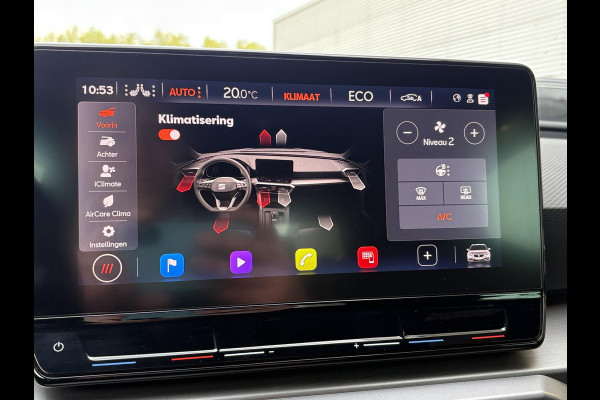 Seat Leon Sportstourer 1.4 TSI eHybrid PHEV FR 204pk | 88,4% SOH | Trekhaak | Stoel & Stuurverwarming | Adaptive Cruise | Side Assist |