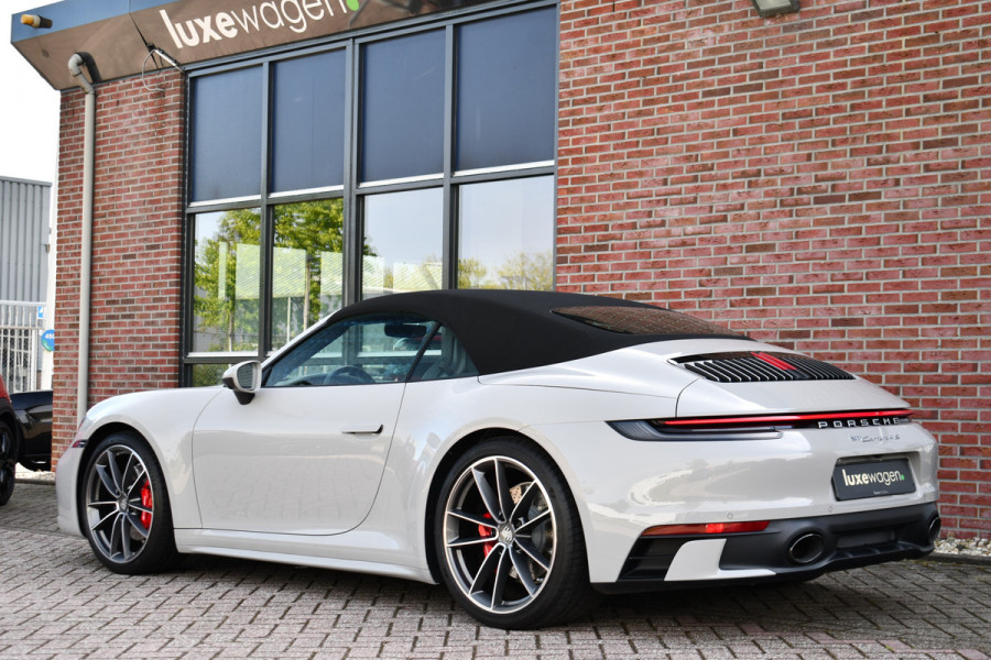 Porsche 911 Cabrio 3.0 Carrera 4S Chrono+Design ACC 360 4WS Sp-Uitlaat Bose PPF